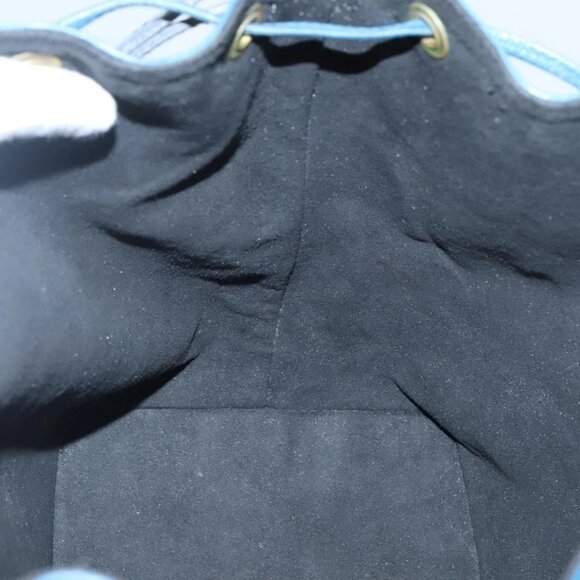 LOUIS VUITTON Epi Petit Noe Shoulder Bag Blue M44105 LV Auth bs27625 - Picture 12 of 16